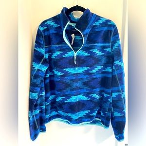 Aeropostale Sweatshirt, Women’s Size Large, Multicolored Blues